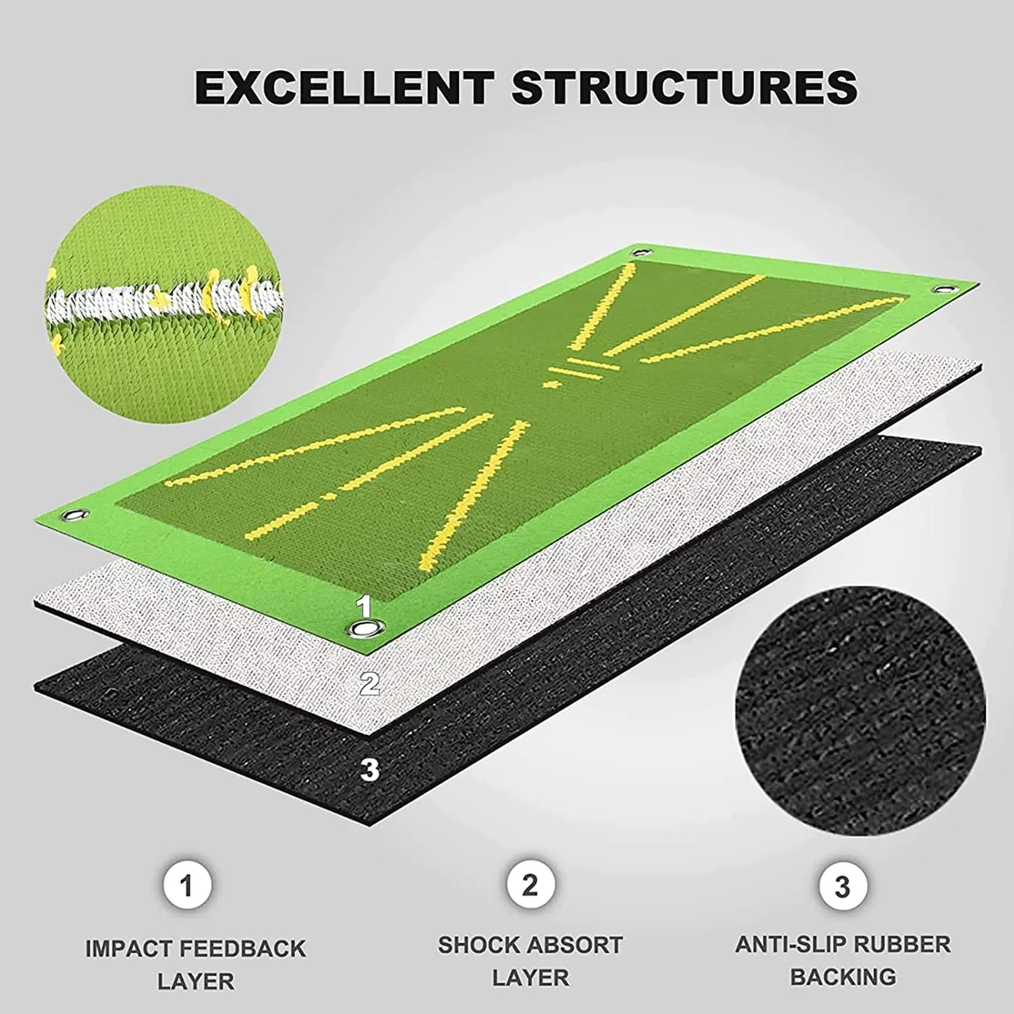 Golf Divot Board-Low