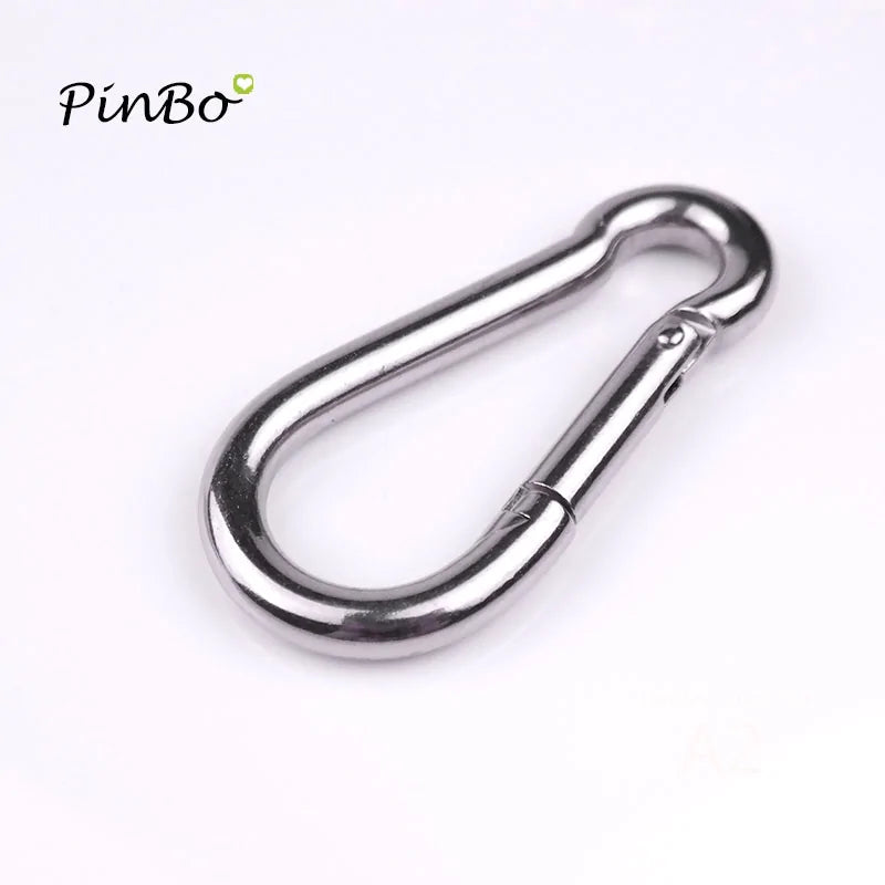 M6 304 Stainless Steel Carabiner Snap Hook Set