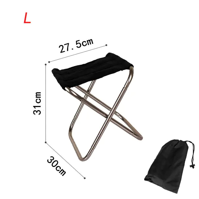 Foldable Aluminium Cloth Camping Chair