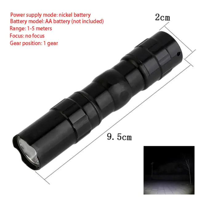 USB Rechargeable Portable Led Flashlight