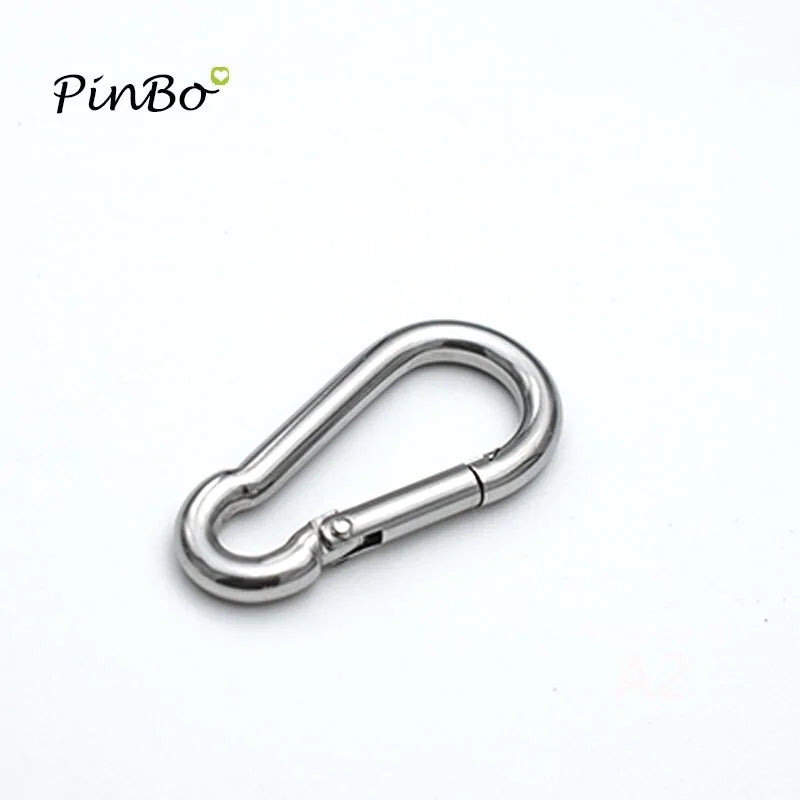 M6 304 Stainless Steel Carabiner Snap Hook Set